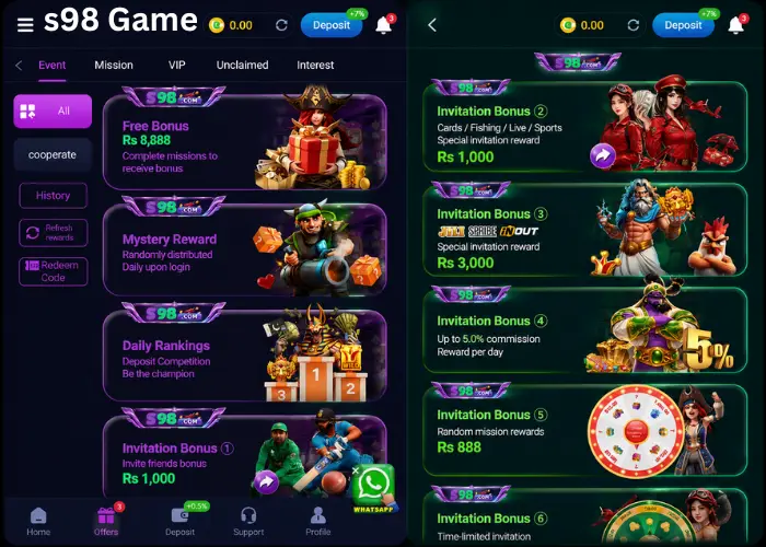 s98 game